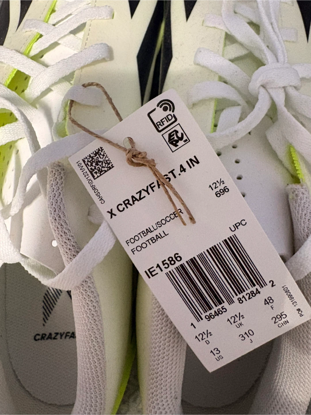 NEW Adidas X Crazyfast.4 Indoor Soccer cleats - photo 3
