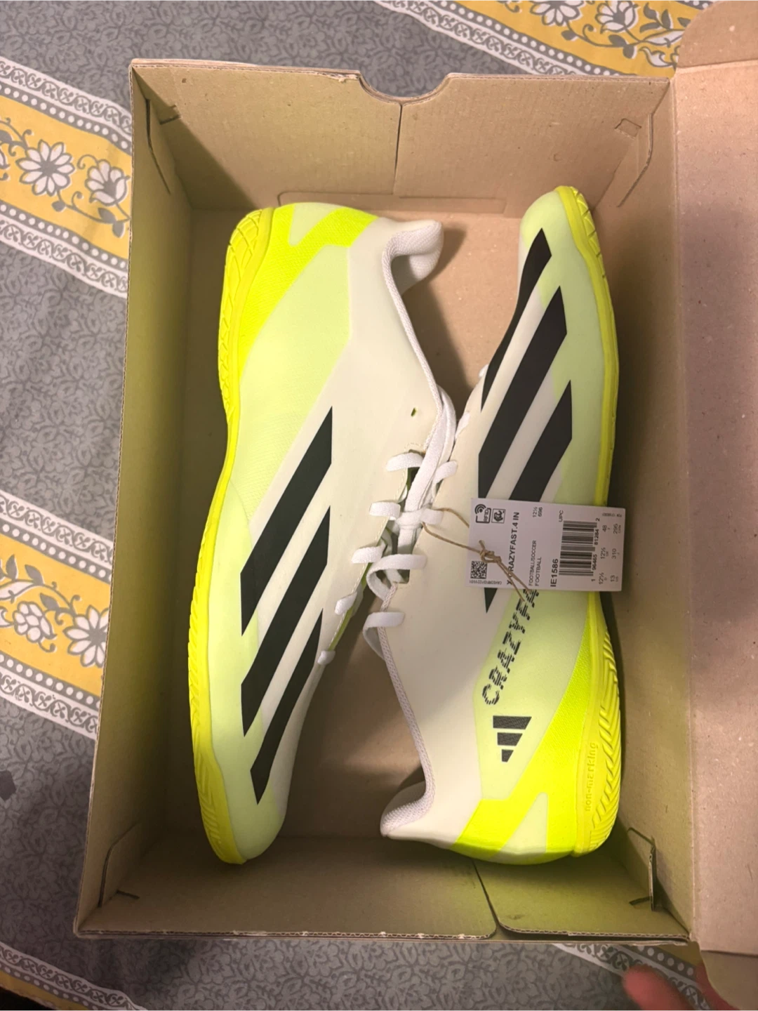 NEW Adidas X Crazyfast.4 Indoor Soccer cleats - photo 4