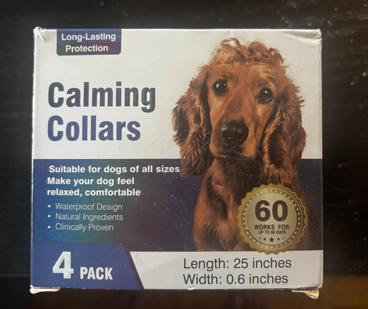 3 Pack Calming Collars for Dogs