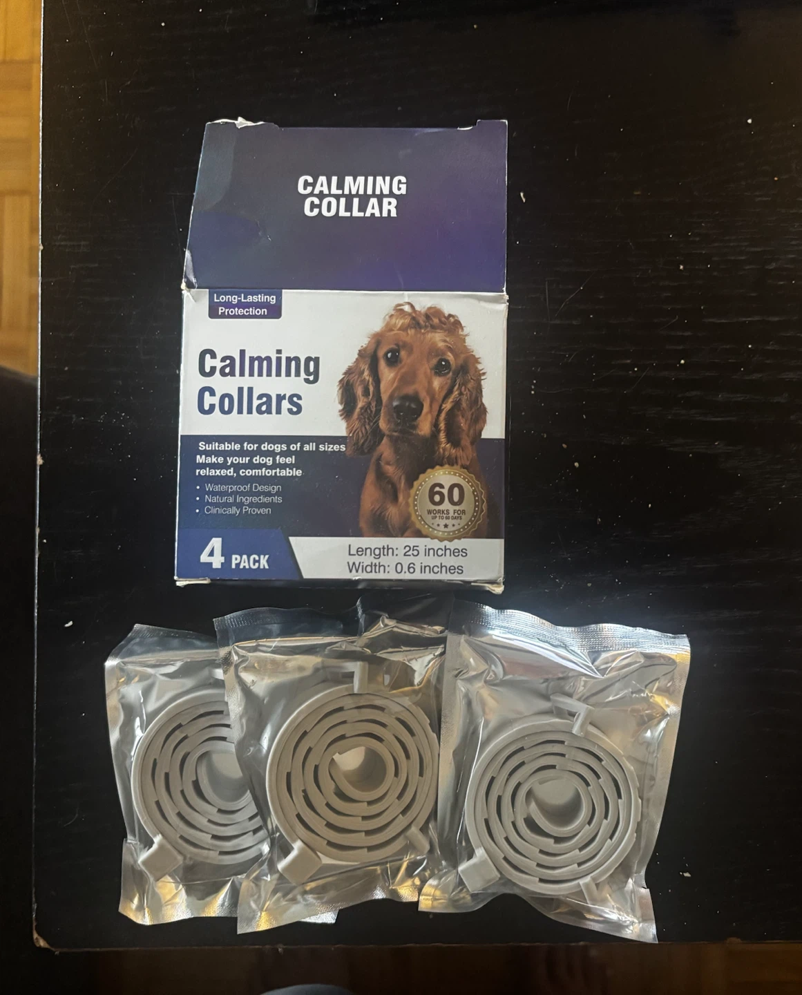 3 Pack Calming Collars for Dogs - photo 2