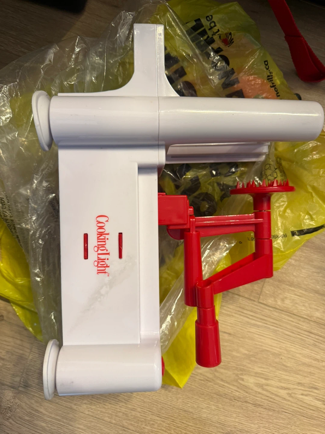 Cooking Light Tabletop Spiralizer