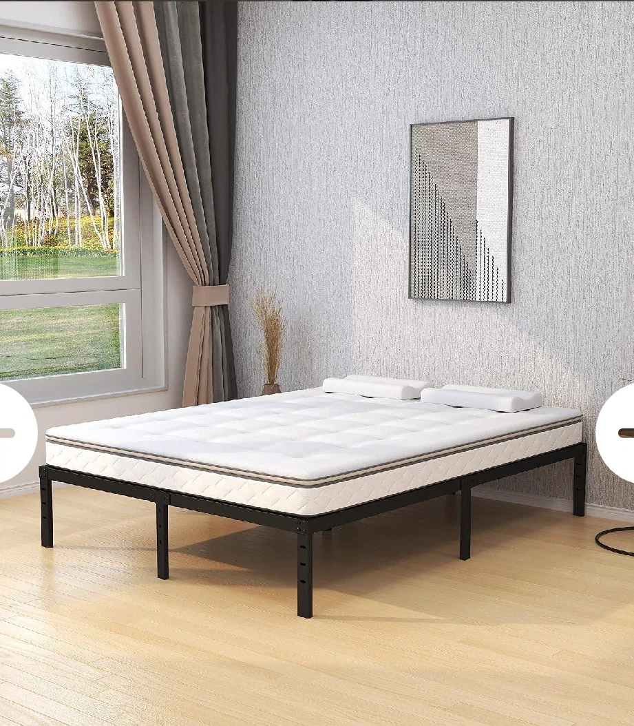 NEW-Queen Size Metal Platform Bed Frame - photo 2