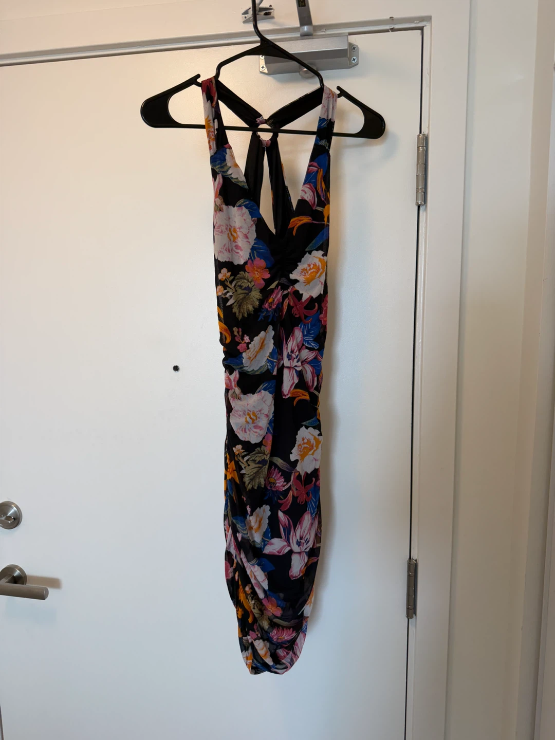 GUESS Floral Halter Dress