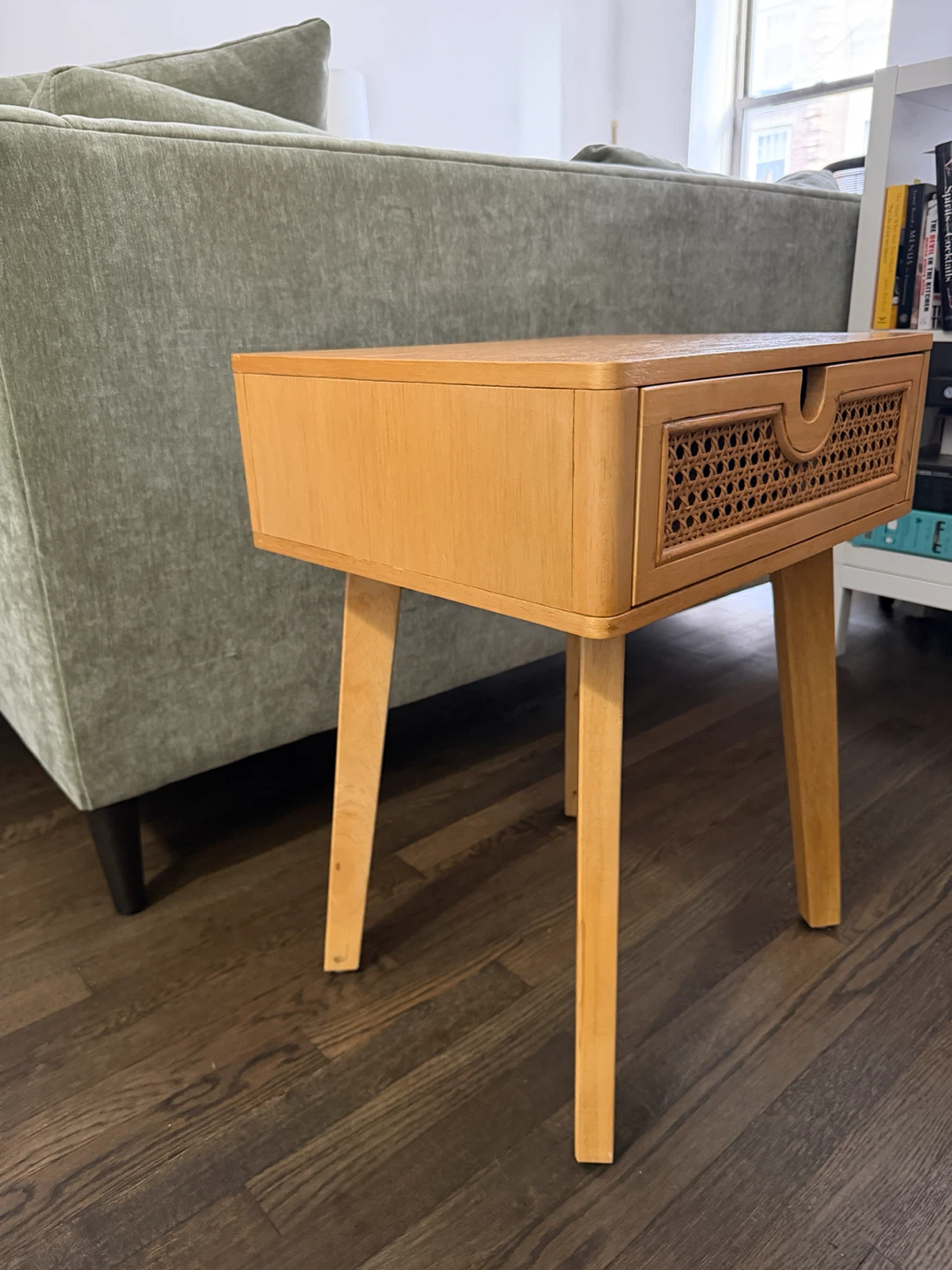 Mid-Century Modern Wood Nightstand (UrbanOutfitters) - photo 2