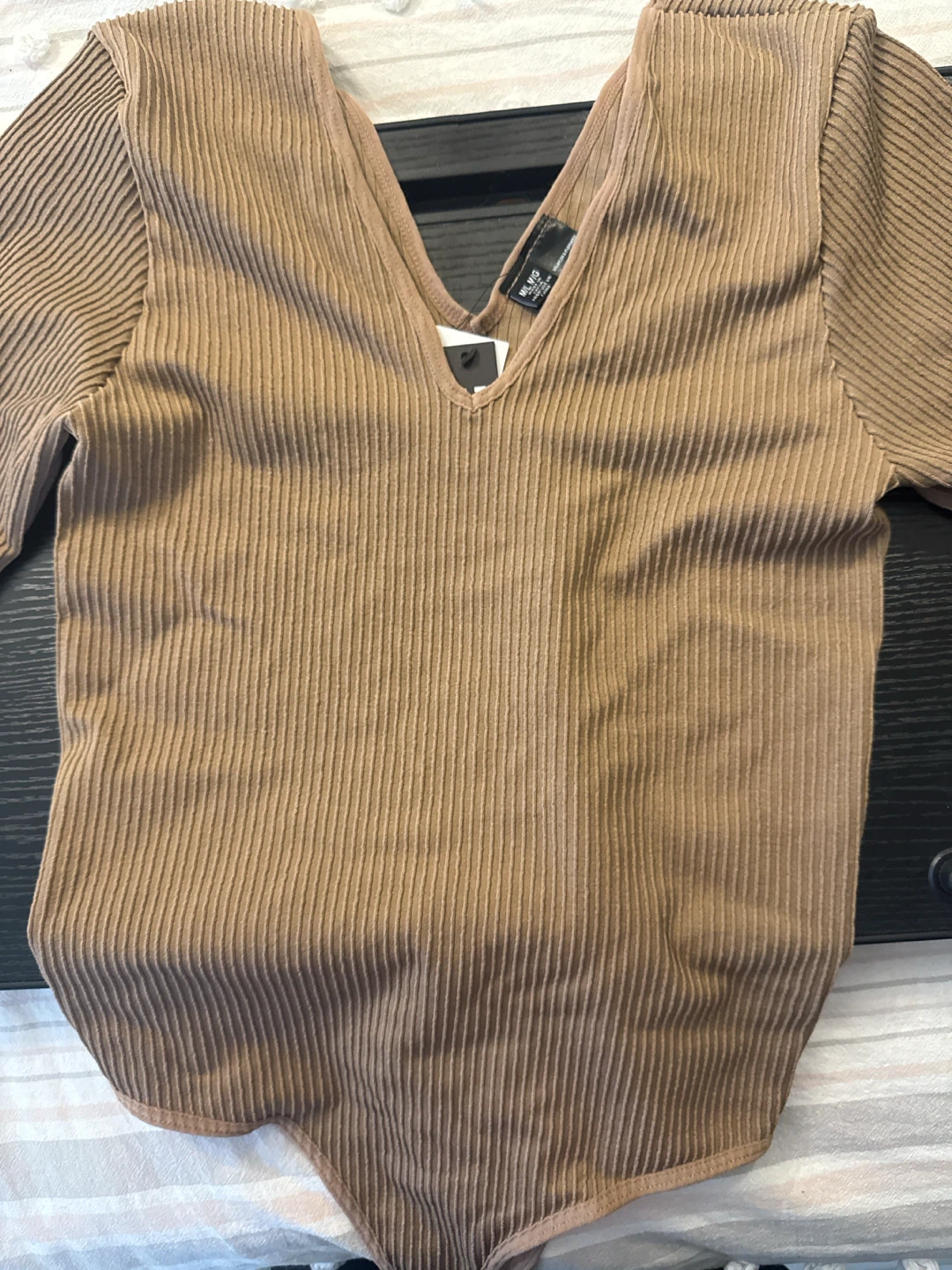 Design Lab Ribbed V-Neck Tank Top - photo 3