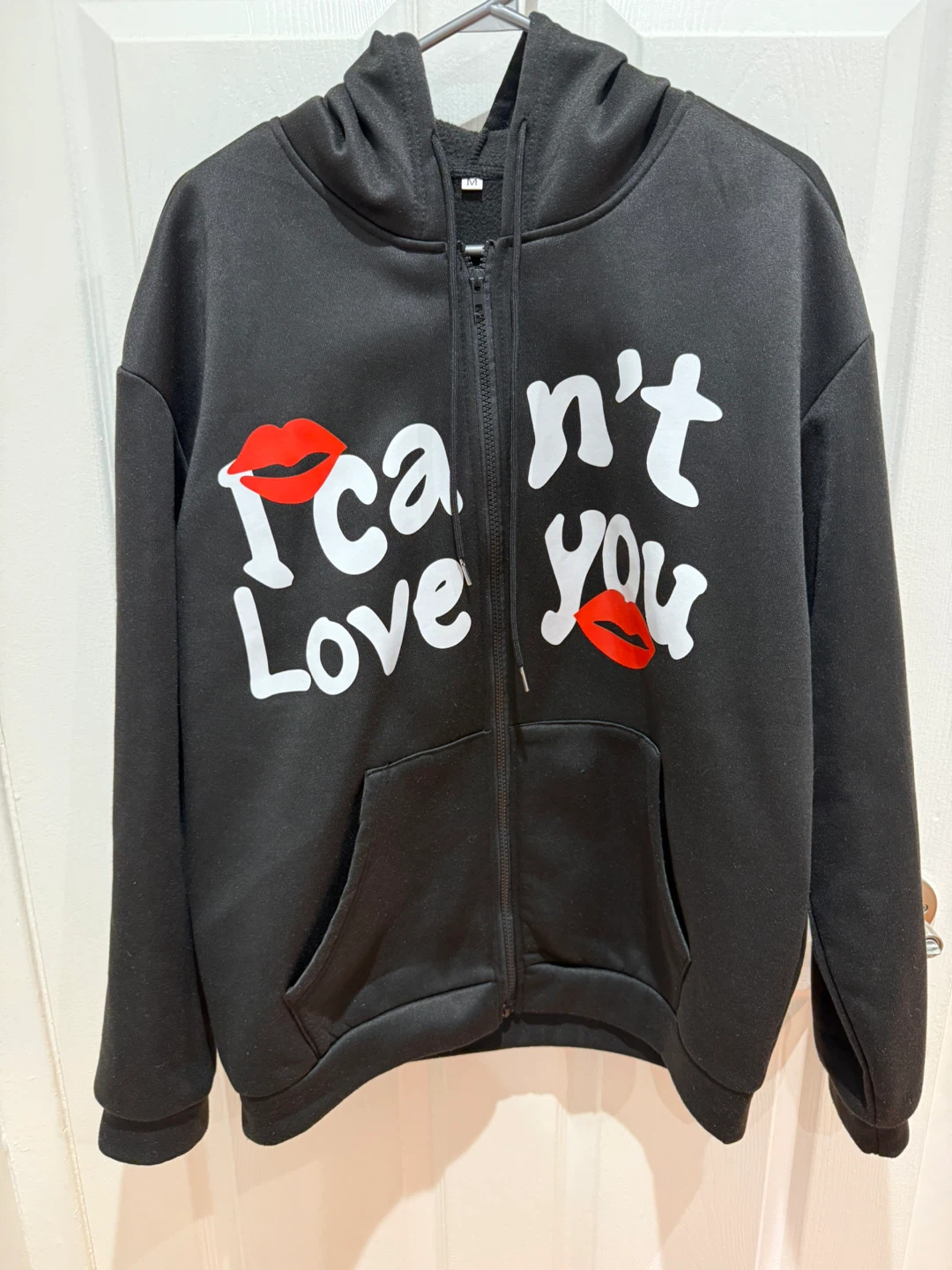 Black Hoodie - Size M