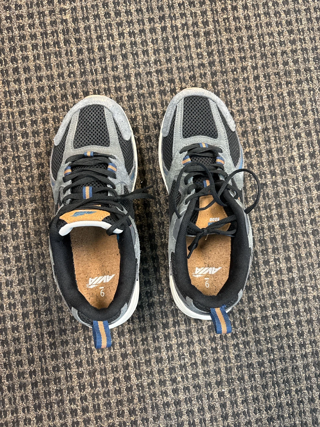 Avia Sneakers Black and Grey