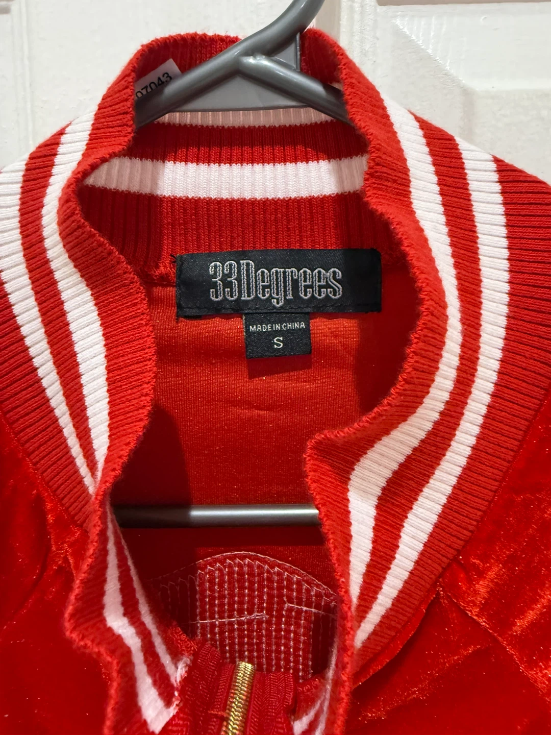 Red Santa Velvet sweater - Size M - photo 2
