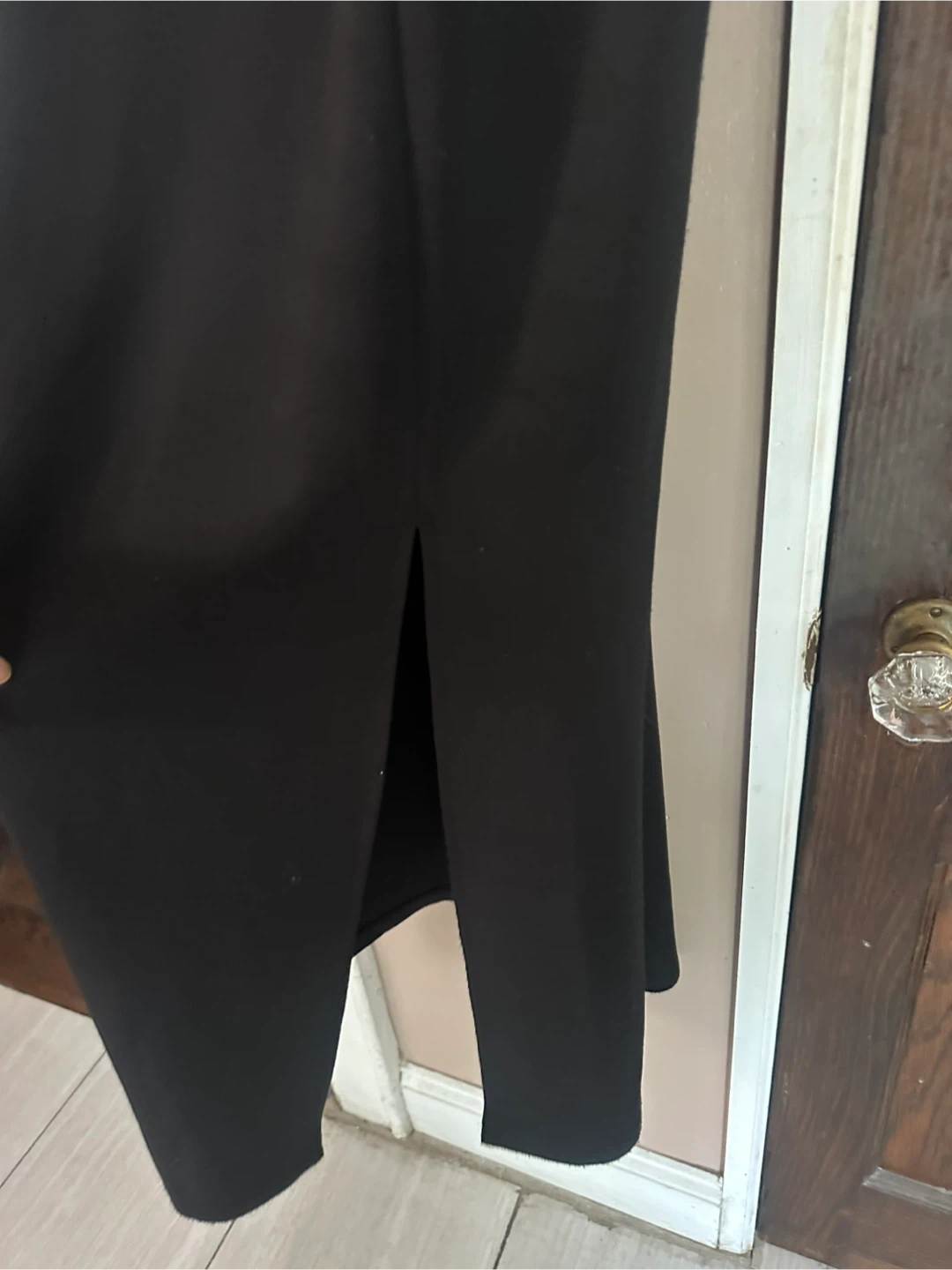 Alexa B Black Beaded Evening Dress Size 8 - photo 4