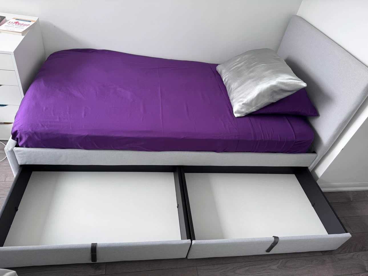 Double Bed with Storage + Mattress - photo 2
