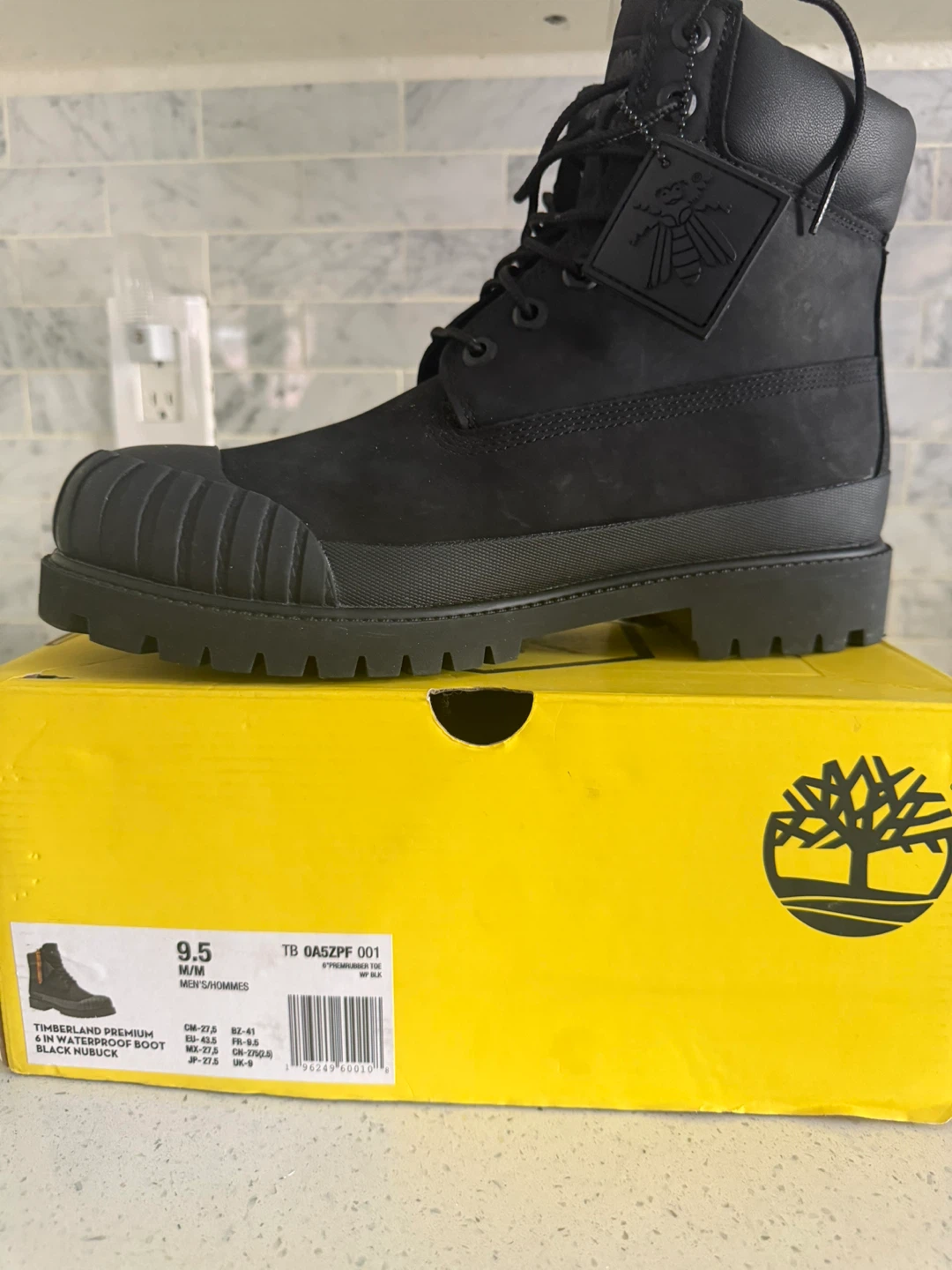 Timberland Premium 6-Inch Waterproof Boots Black