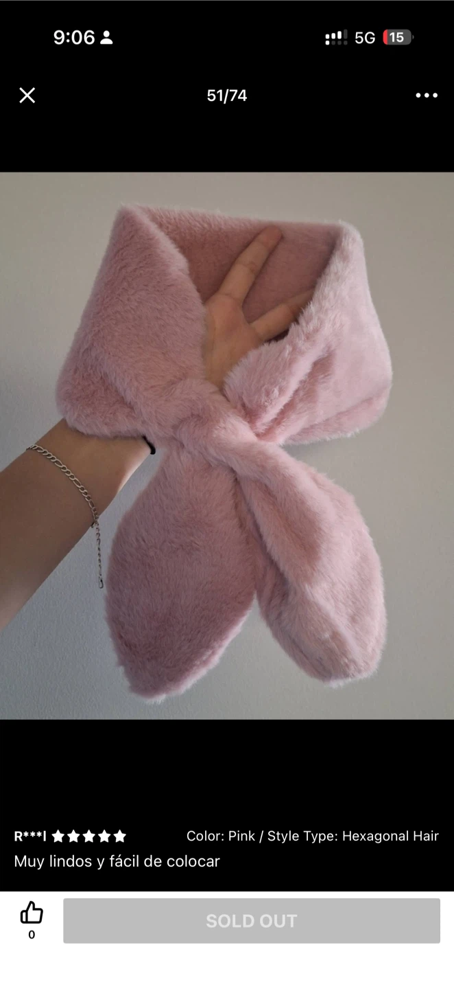 Kids neck warmer -  Faux Fur Scarf