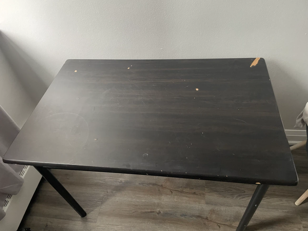 Black Metal Table - photo 2
