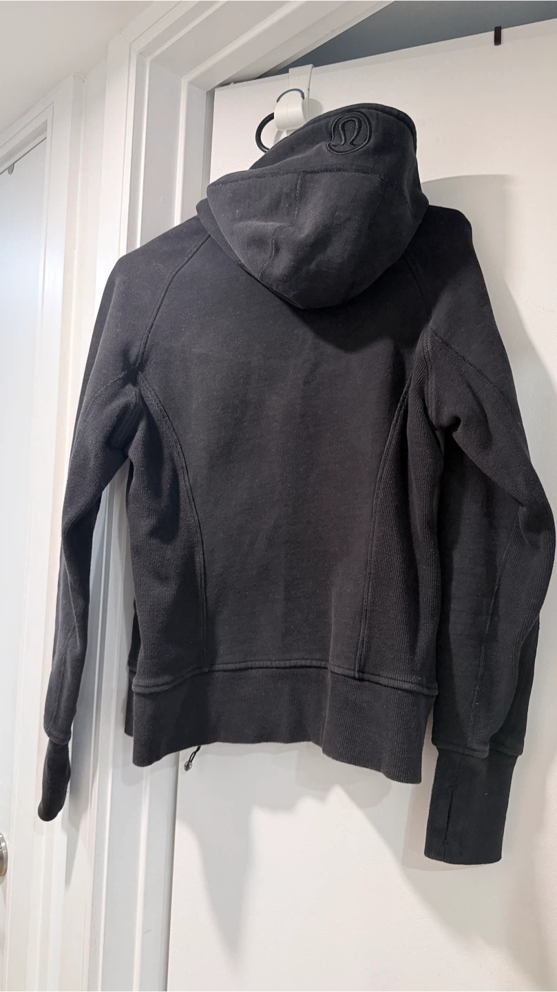 Lululemon Scuba  Black Full-Zip Hoodie Jacket - photo 2