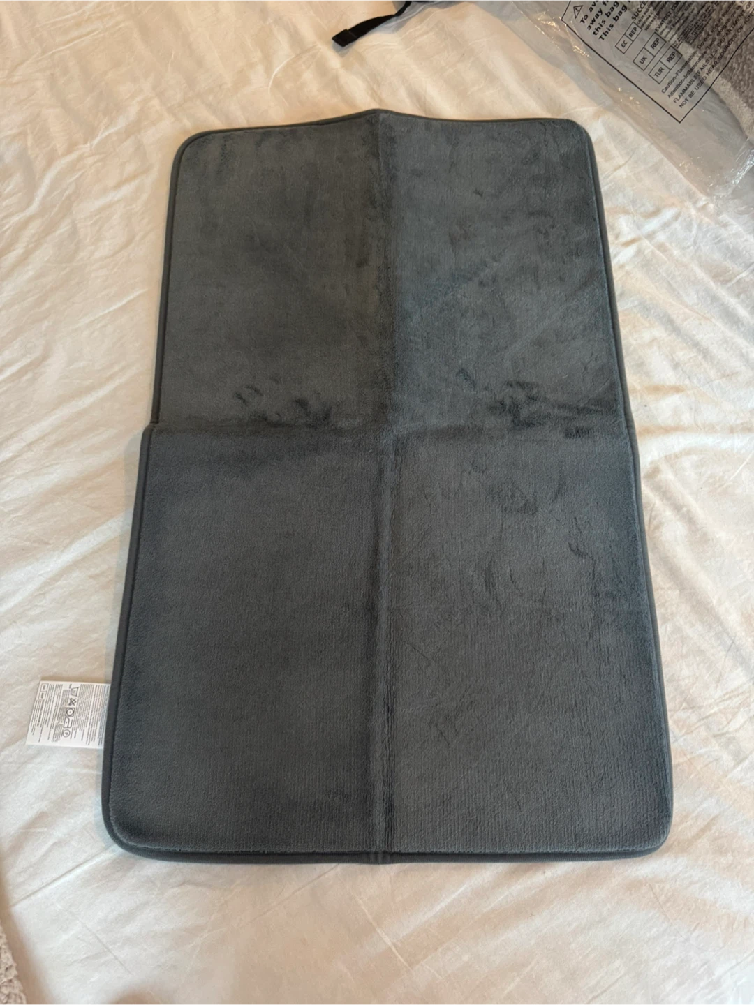 Grey Bathroom Mat 50cm x 80cm - photo 3