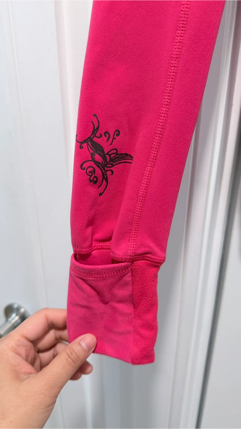 Lululemon Run For It Birds In Flight Pink Hoodie - photo 4