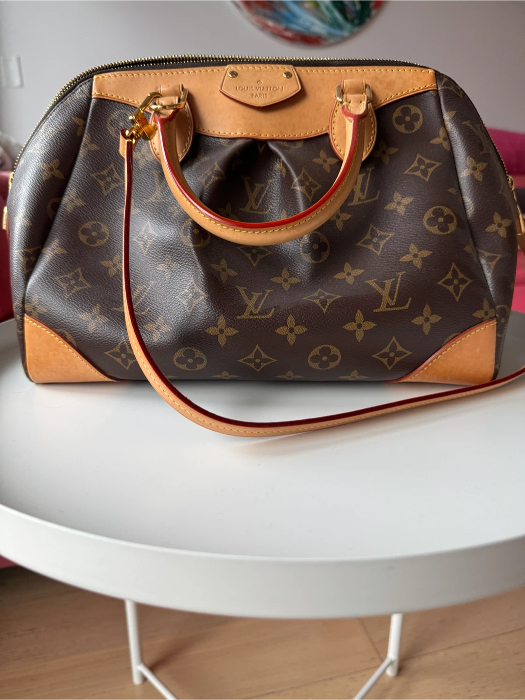 LOUIS VUITTON Monogram Tivoli GM Large Shoulder Bag Strap - photo 3