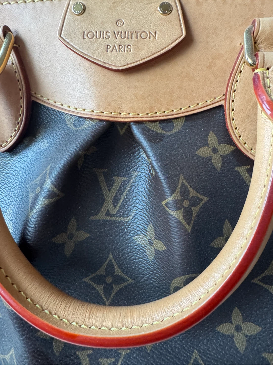LOUIS VUITTON Monogram Tivoli GM Large Shoulder Bag Strap - photo 4