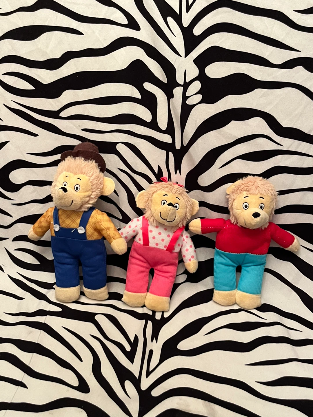 💙 Lot of 3 The Berenstain Bears Plush Toys 💙