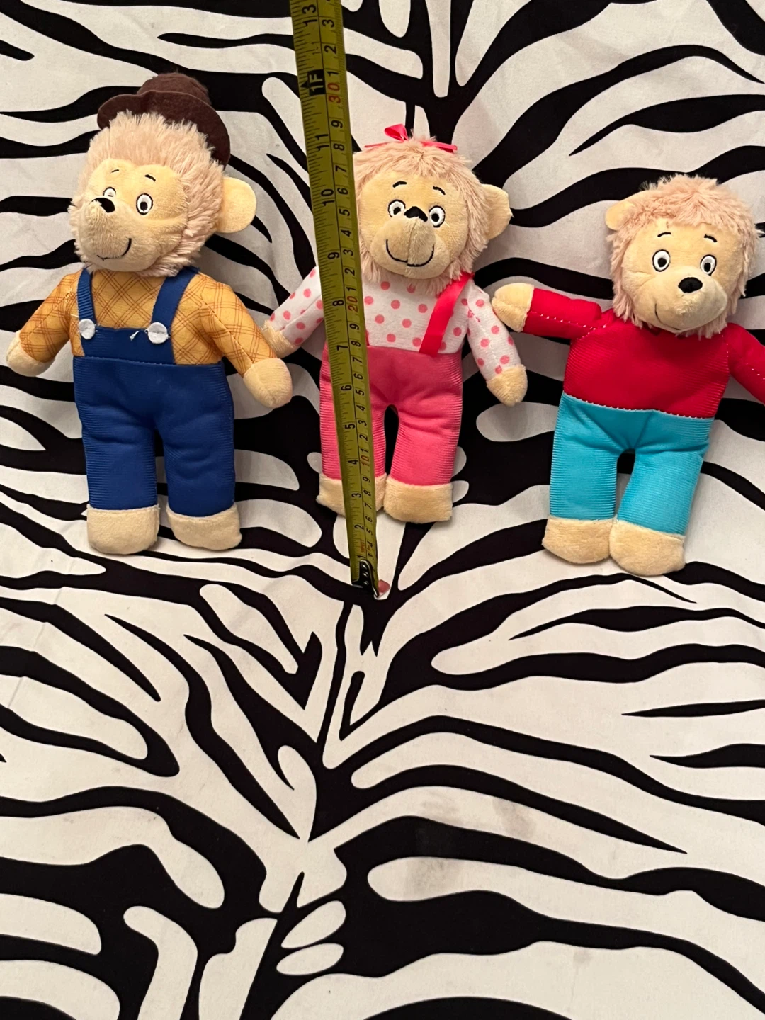 💙 Lot of 3 The Berenstain Bears Plush Toys 💙 - photo 5