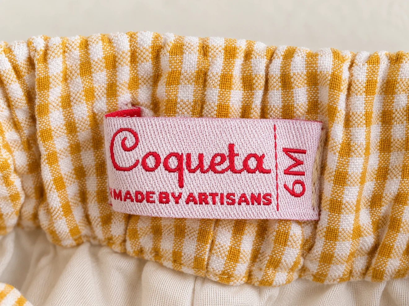 La Coqueta 6M Yellow Gingham Outfit - photo 3