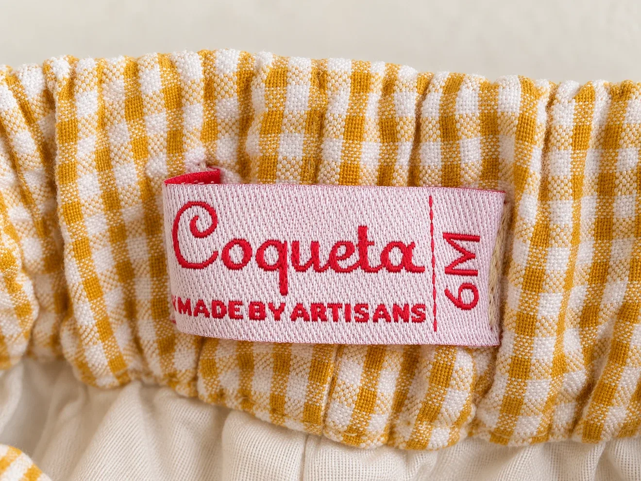 La Coqueta 6M Yellow Gingham Outfit - photo 3