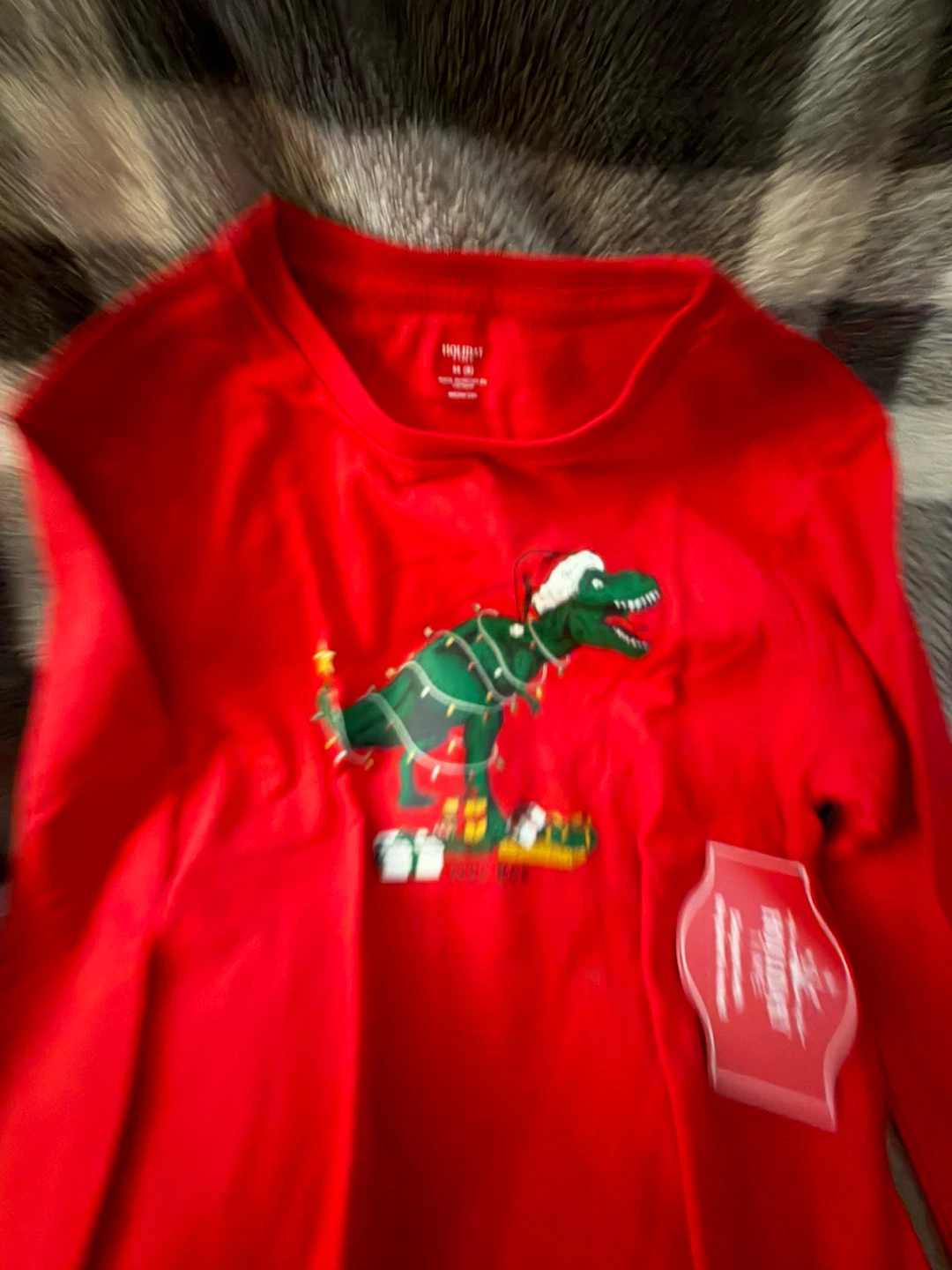 Holiday Time Tree Rex Long Sleeve Shirt - photo 2