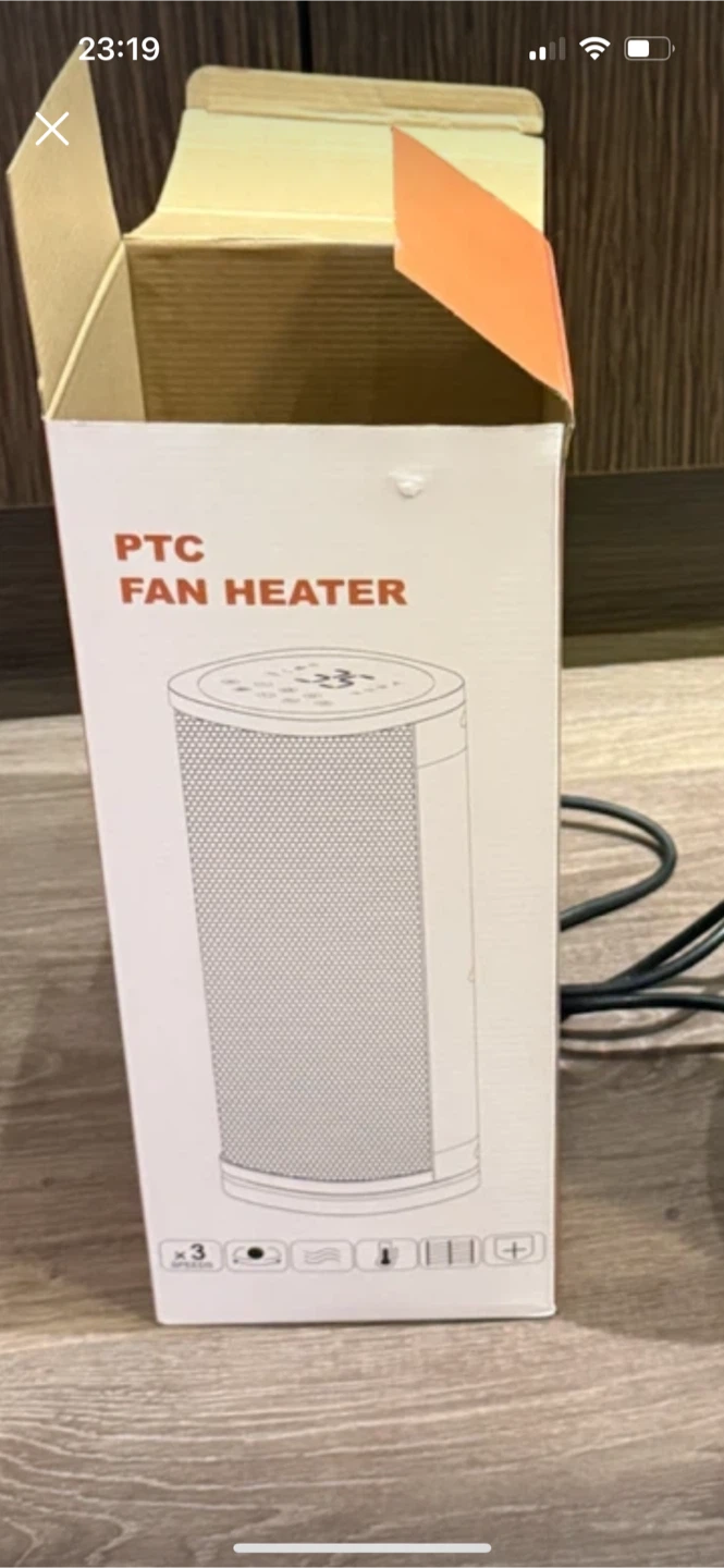 New Fan Heater 1500W