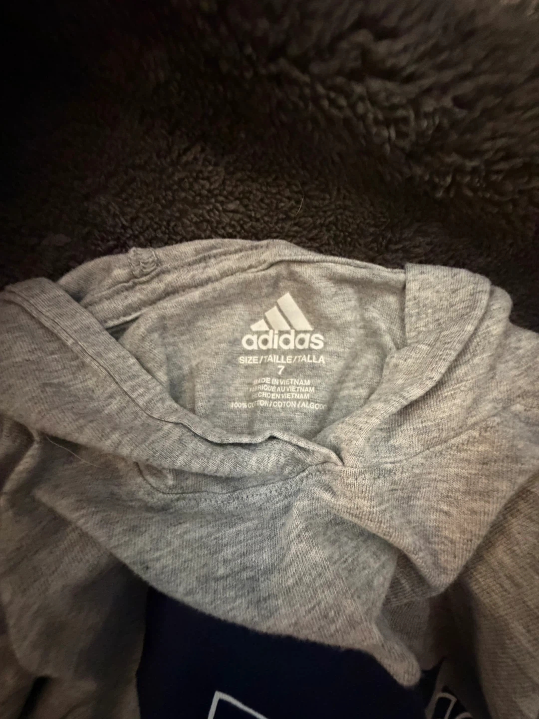 Adidas Kids Gray Hoodie - photo 3