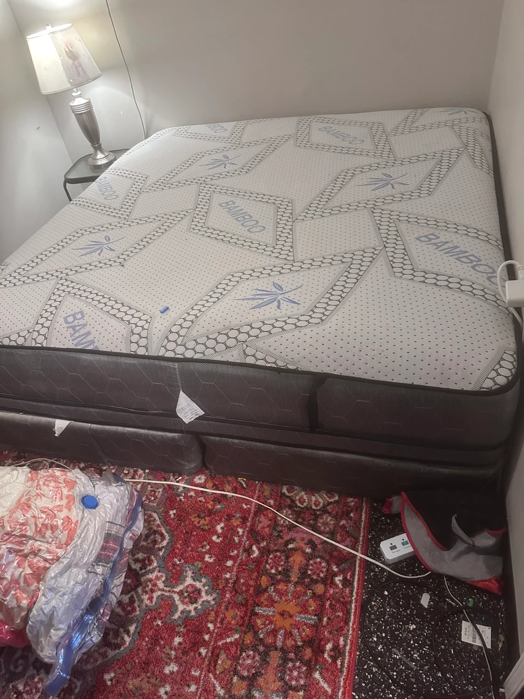 Bamboo Queen Mattress and Box Spring Set - photo 2