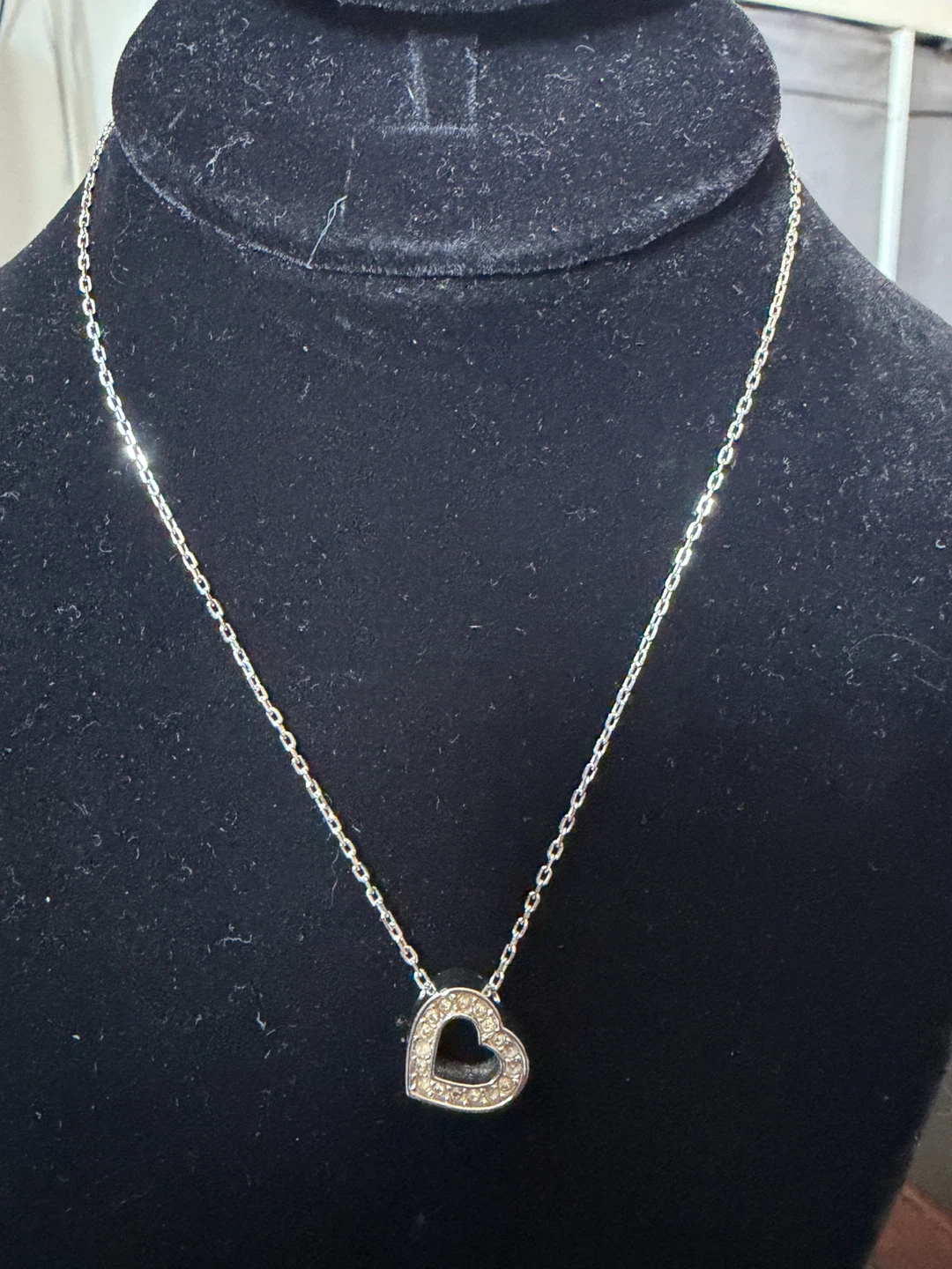 Swarovski Heart Pendant Necklace