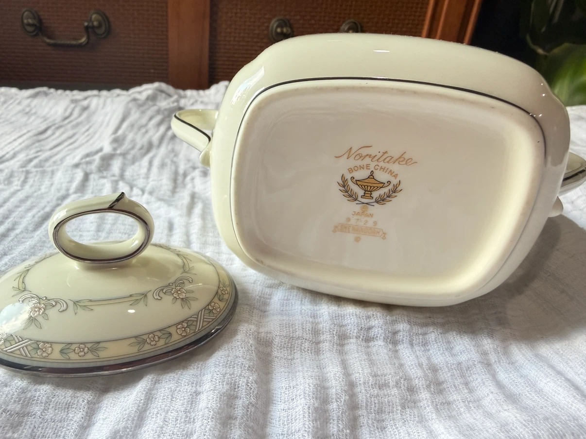 Noritake Shenandoah Bone China Sugar Bowl - photo 3