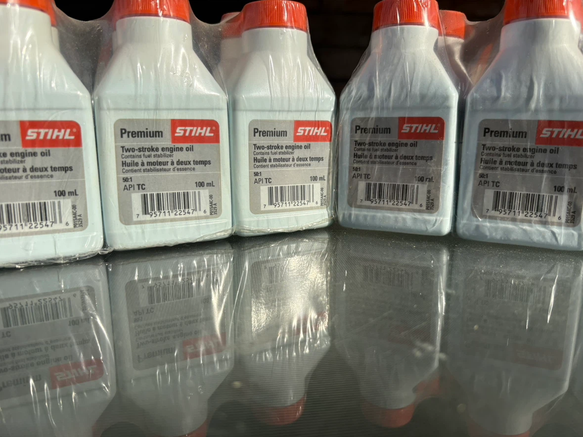 Stihl Premium Two-Stroke Engine Oil 100mL Bottles