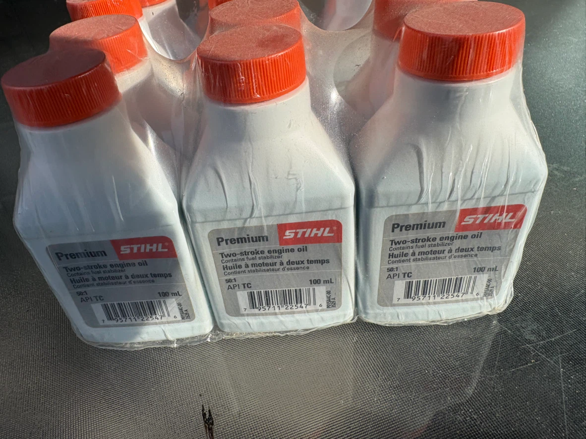 Stihl Premium Two-Stroke Engine Oil 100mL Bottles - photo 3