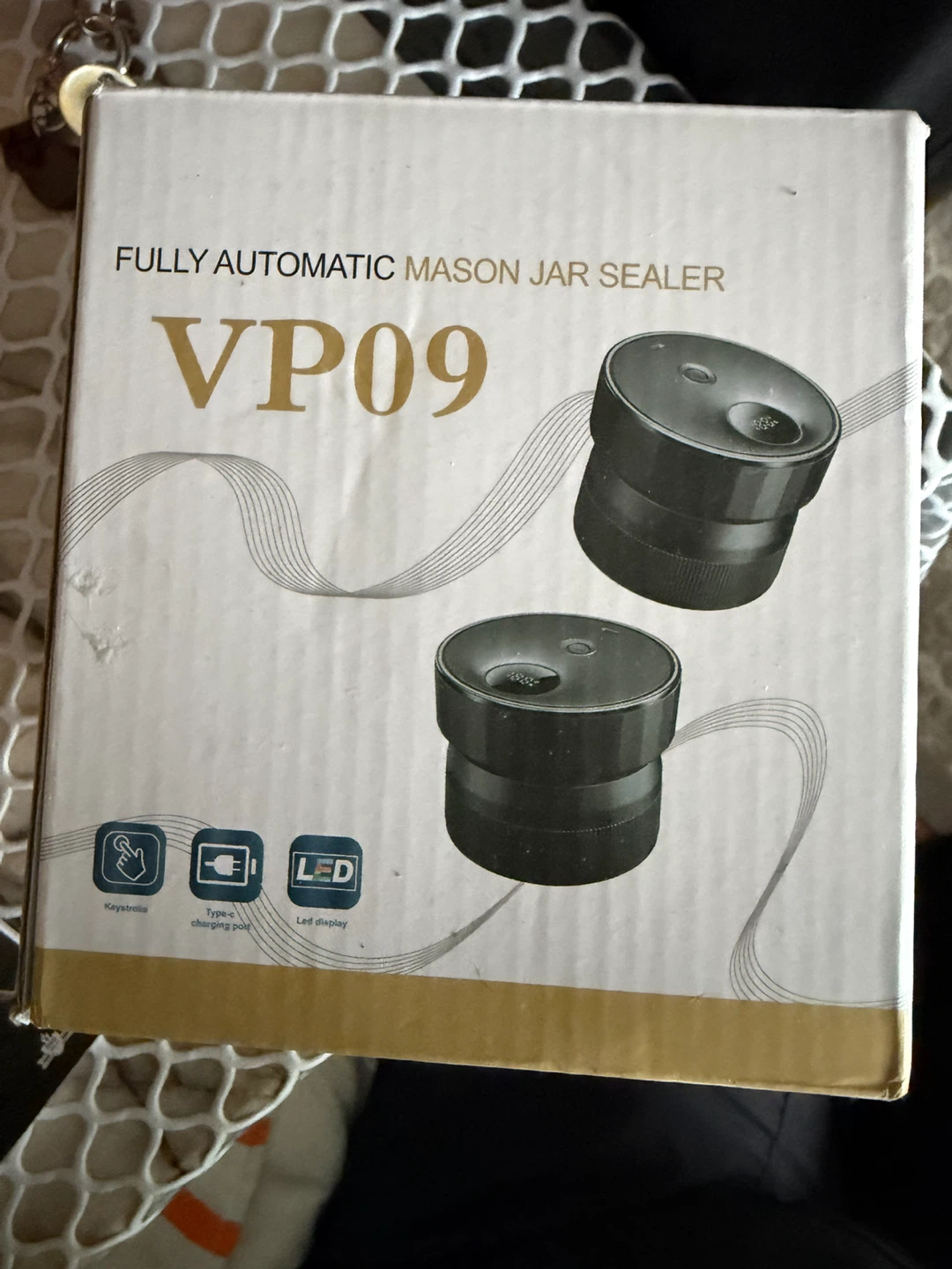 Fully Automatic Mason Jar Sealer VP09