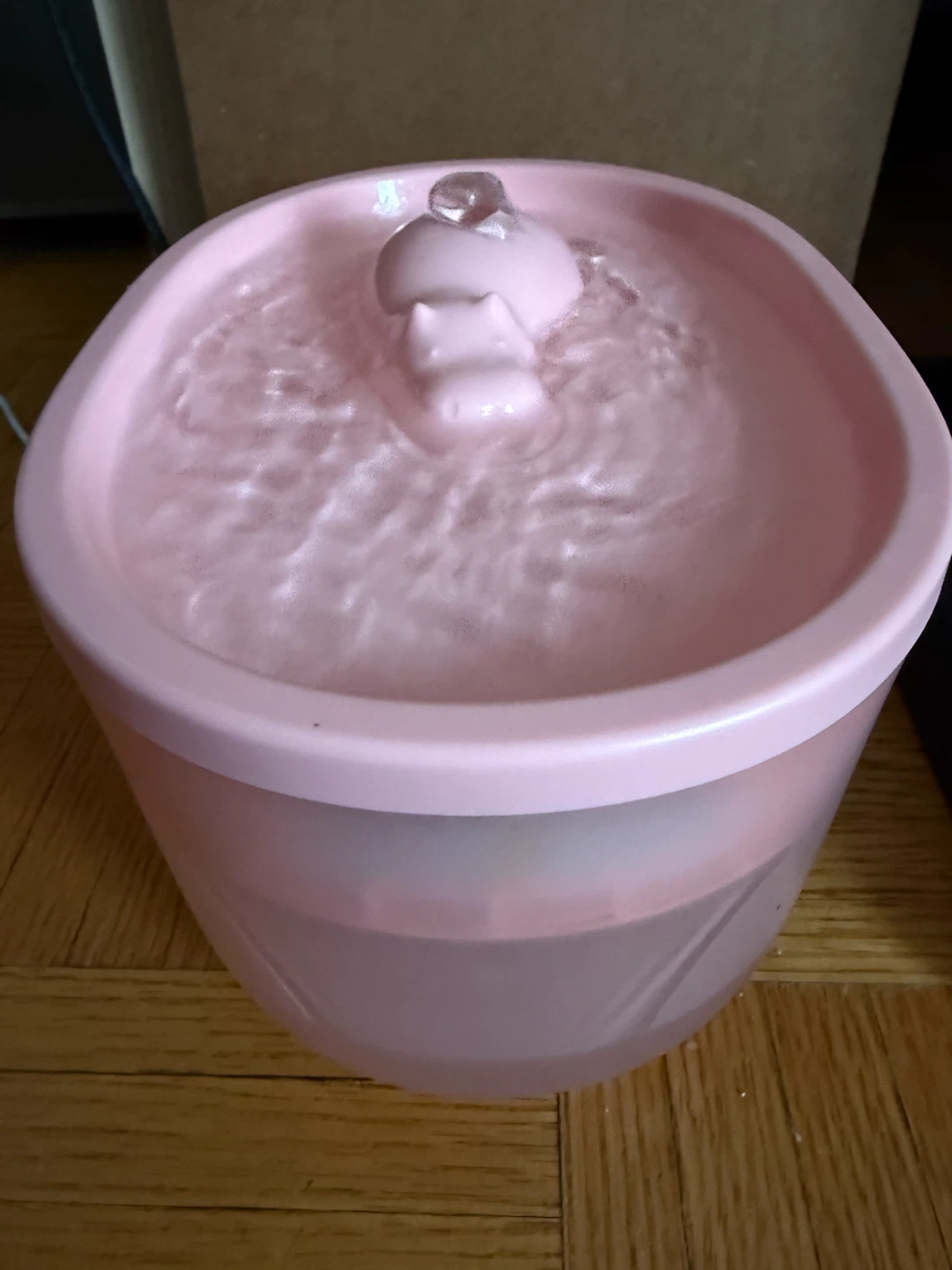 Pink Pet Water Fountain