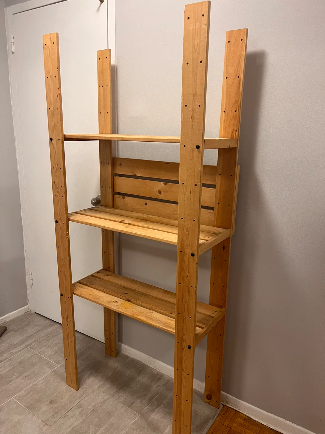 Wooden Shelving Unit - photo 2