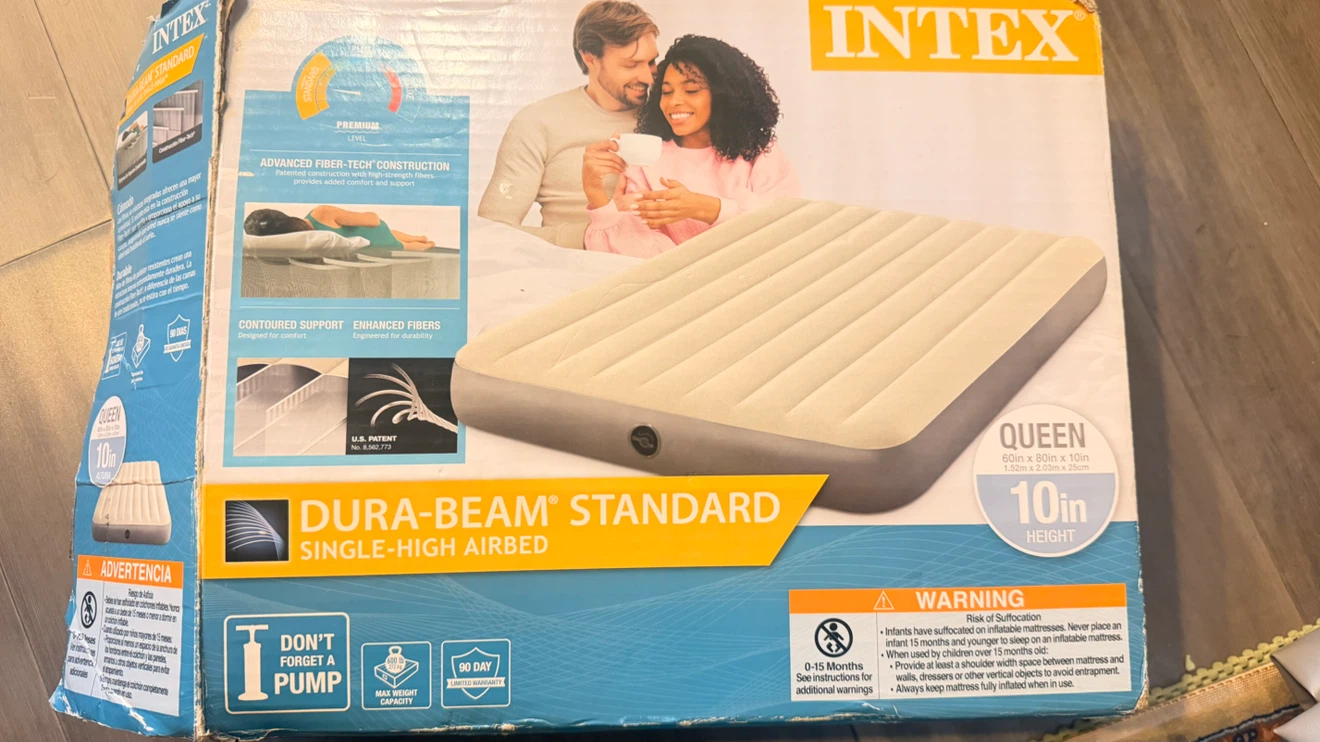 Intex Dura-Beam Standard Queen Airbed