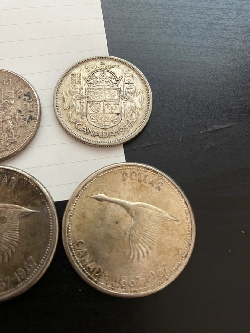 Vintage Canadian Silver Coins Collection - photo 2