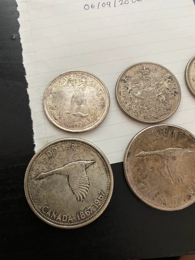 Vintage Canadian Silver Coins Collection - photo 3