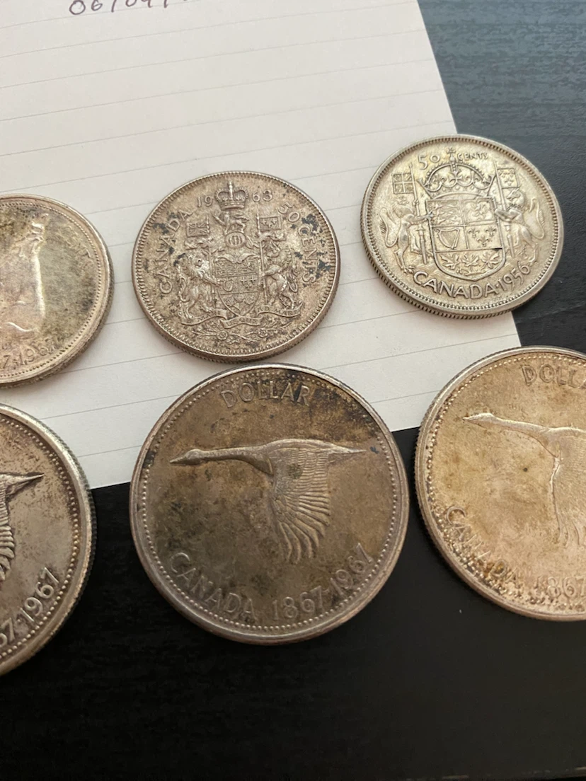 Vintage Canadian Silver Coins Collection - photo 4