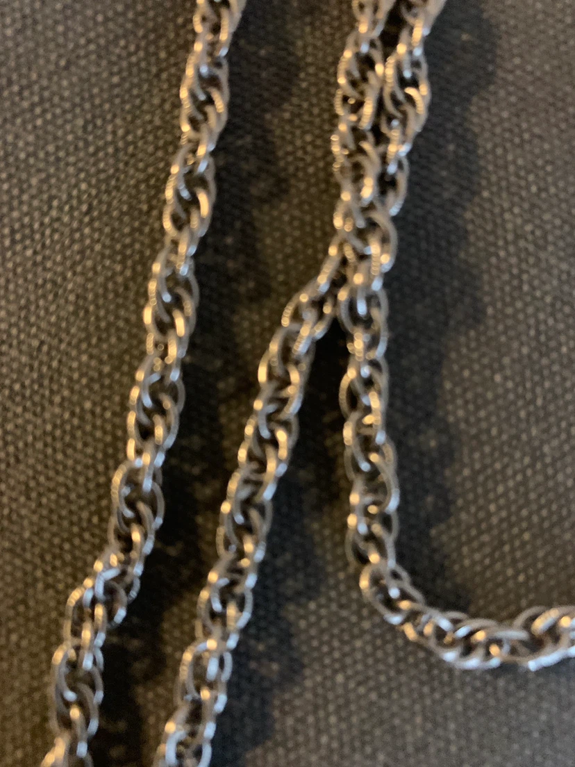 Turquoise and Silver-Tone Pendant Necklace - photo 4