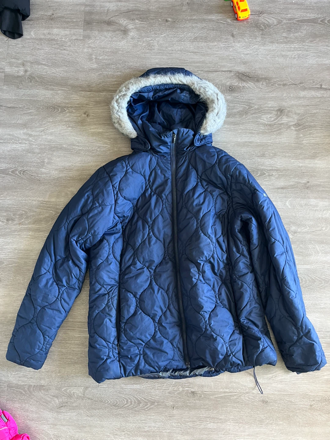 Columbia Navy Blue Quilted Jacket