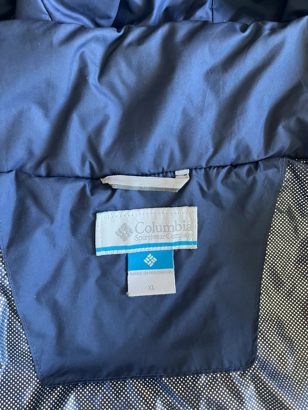Columbia Navy Blue Quilted Jacket - photo 3