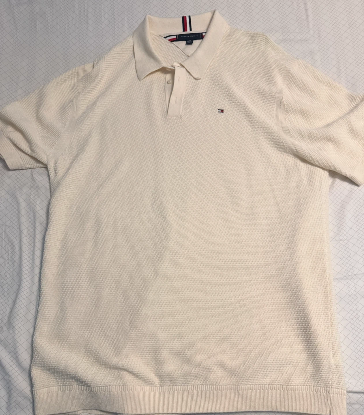 Tommy Hilfiger White Polo Shirt