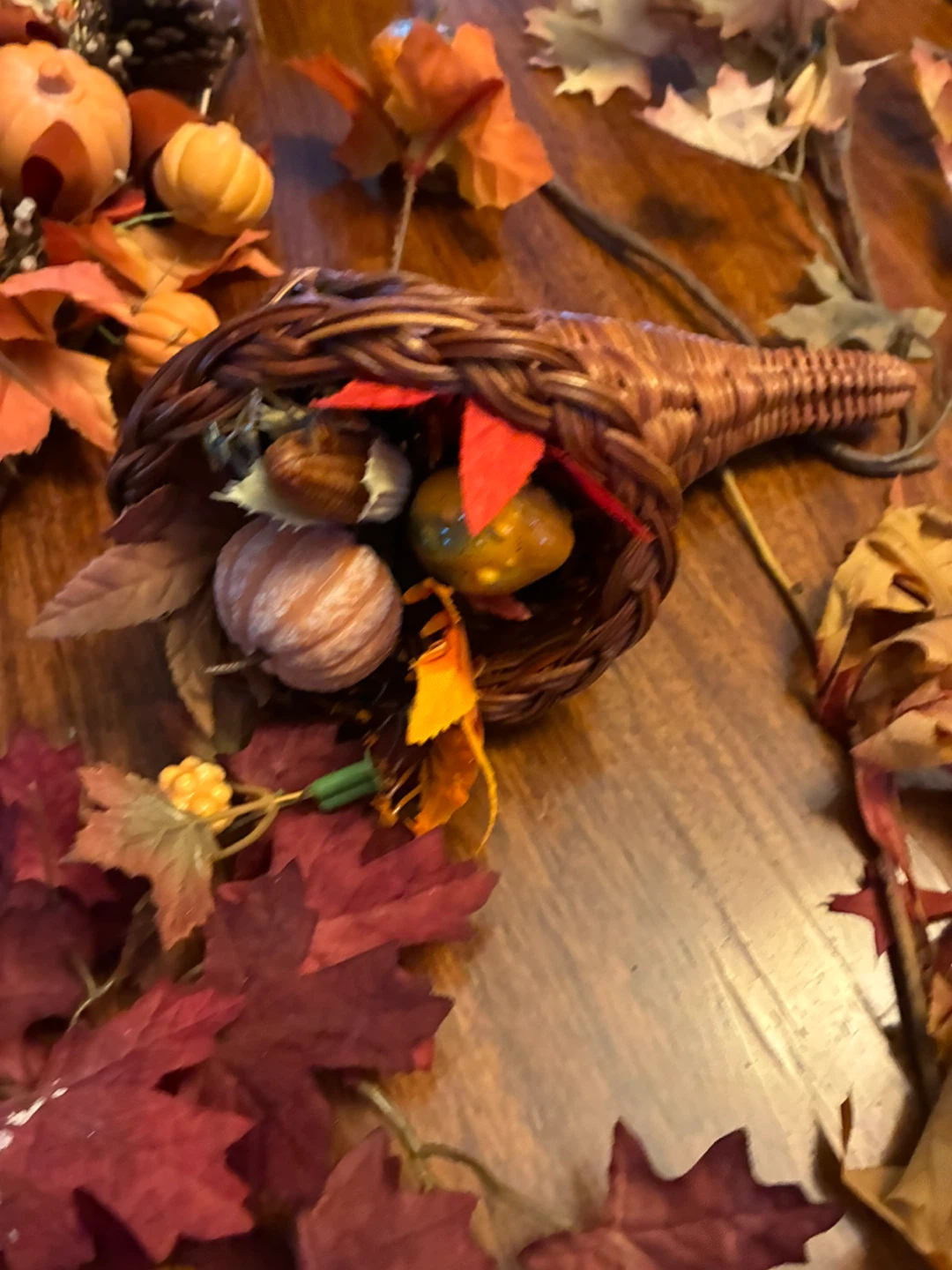 Big lot silk flower Fall Halloween Artificial Flower Leaf Craft - photo 5