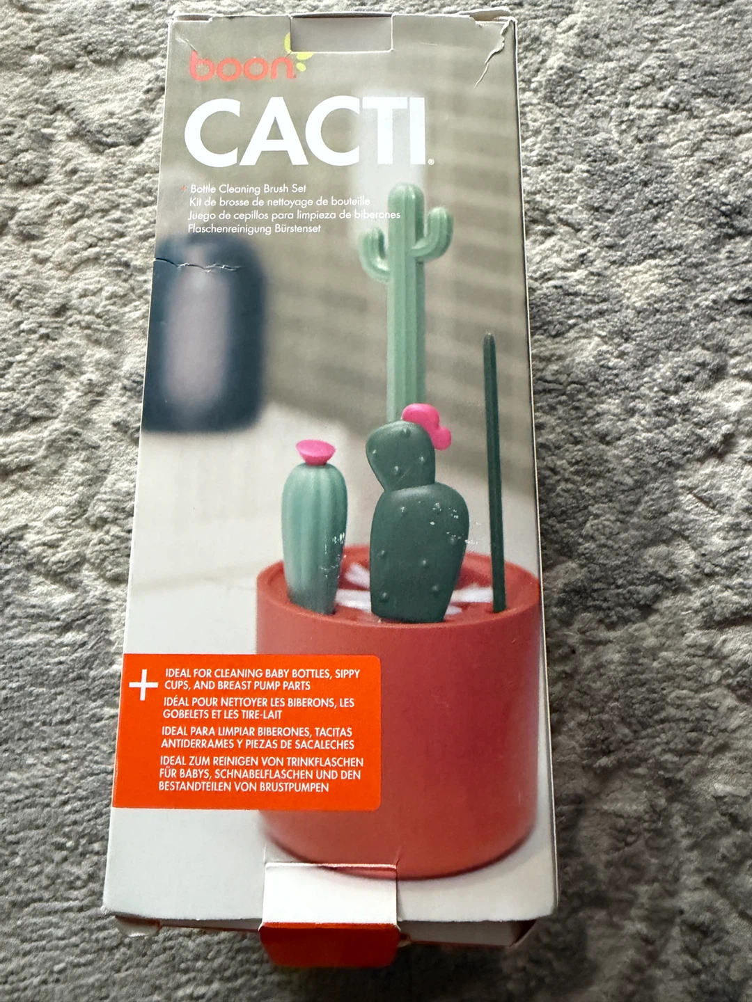 Boon CACTI Bottle Cleaning Brush Set - photo 2