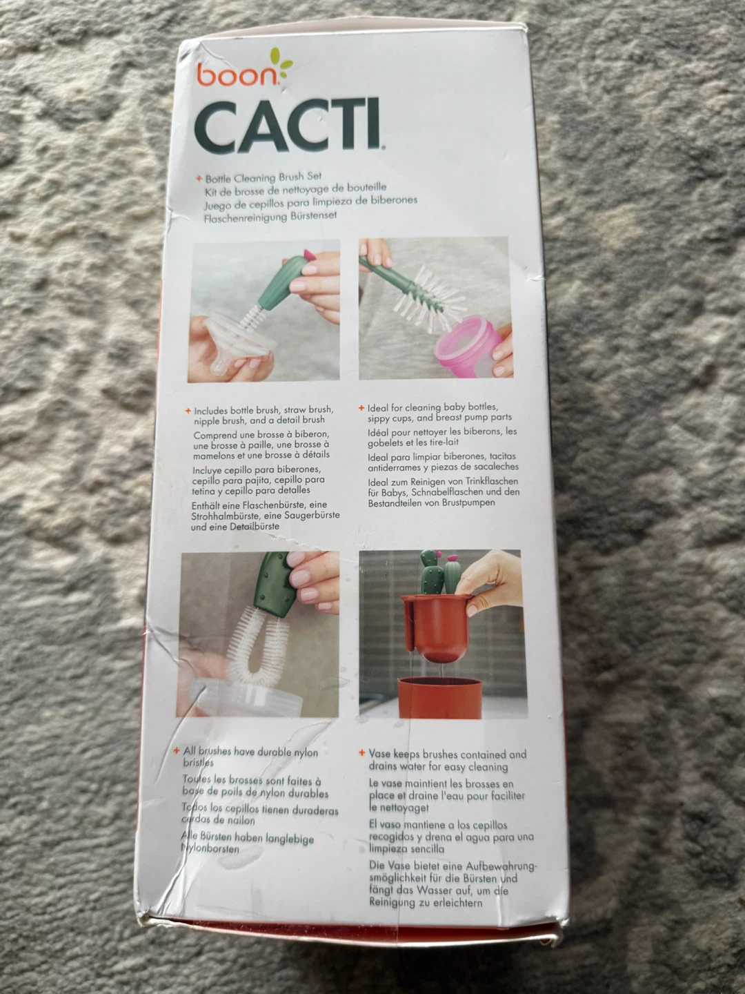 Boon CACTI Bottle Cleaning Brush Set - photo 3