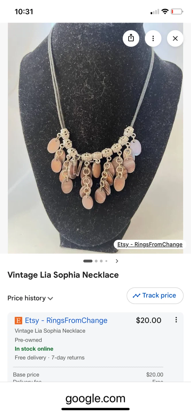 Lia Sophia Statement Necklace - photo 3