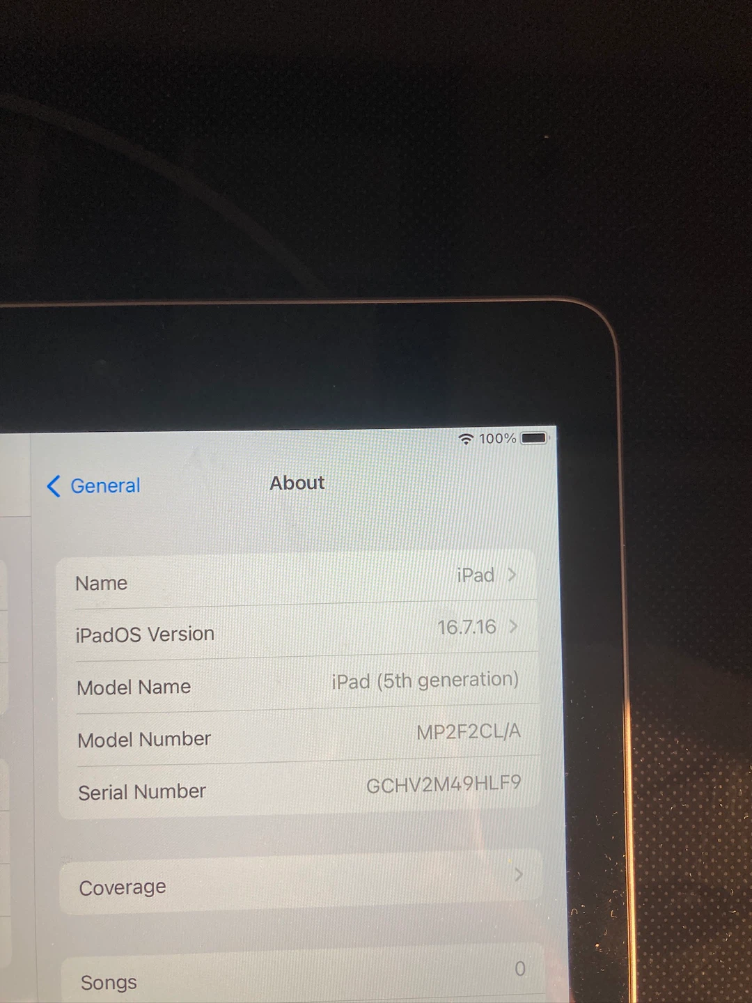 Apple iPad 5th Generation